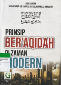 PRINSIP BER'AQIDAH DI ZAMAN MODERN