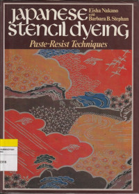 Image of japanese stencil dyeing  : Paste - Resist Techniques