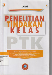 Image of PENELITIAN TINDAKAN KELAS