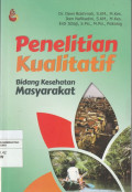 Penelitian Kualitatif : Bidang Kesehatan Masyarakat
