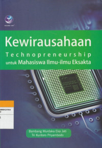 Image of Kewirausahaan Technopreneurship untuk Mahasiswa Ilmu-ilmu Eksakta