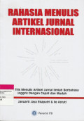 RAHASIA MENULIS ARTIKEL JURNAL INTERNASIONAL