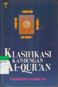 Image of KLASIFIKASI KANDUNGAN AL-QUR'AN