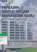 PANDUAN BAITUL ARQAM MAHASISWA BARU