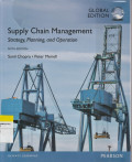Supply Chain Management Strategy, Planing, and Operation