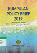 KUMPULAN POLICY BRIEF 2019