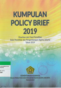 Image of KUMPULAN POLICY BRIEF 2019