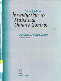 Image of Sixth Edition Introduction to Statistical Quality Control