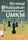 Strategi & Kebijakan Pengembangan UMKM
