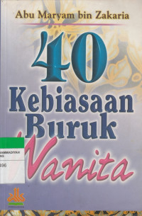 Image of 40 Kebiasaan Buruk Wanita