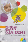 PENDIDIKAN KARAKTER USIA DINI